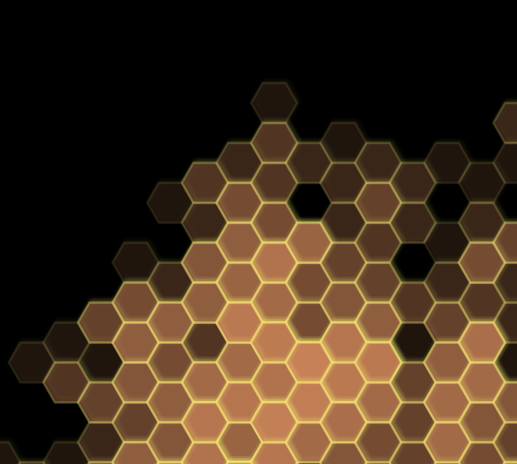Hexagon pattern generative sketch using p5.js